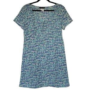 Vintage Esprit de Corp Floral Shift Dress, 13/14